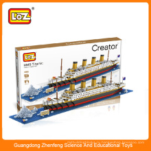 Игрушка фабрики игрушек shantou Loz соединяя строительные блоки DIY игрушка Titanic